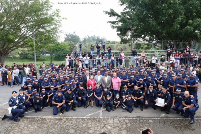 Novos GCMs de Mauá comemoram formatura antes de iniciar atuação nas ruas da cidade