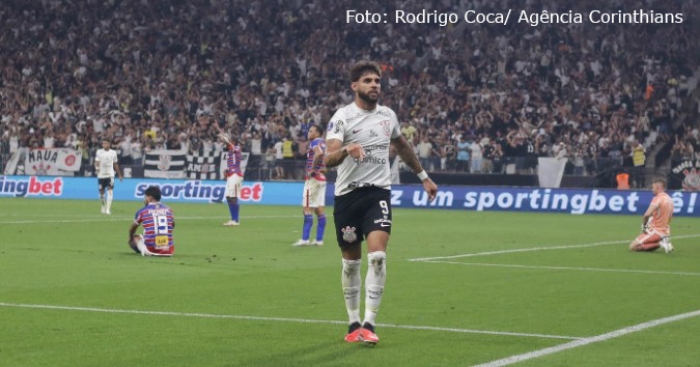 Corinthians e Fortaleza empatam no jogo de ida das semifinais da Copa Sul-Americana