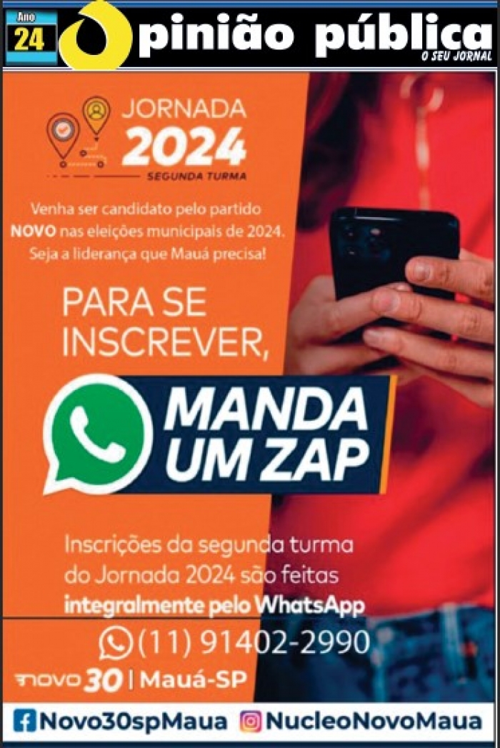 Filie-se ao Partido NOVO em Mauá