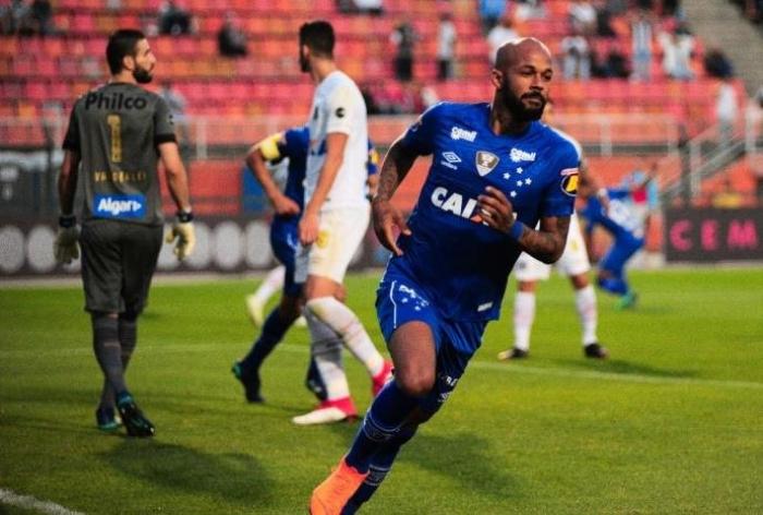 Santos perde no Pacaembu para o Cruzeiro por 1 a 0
