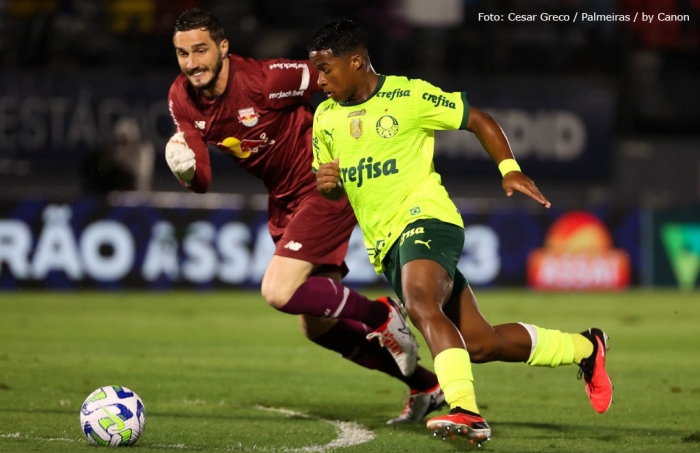 Com reservas, Palmeiras perde de virada do Red Bull Bragantino pelo Brasileirão