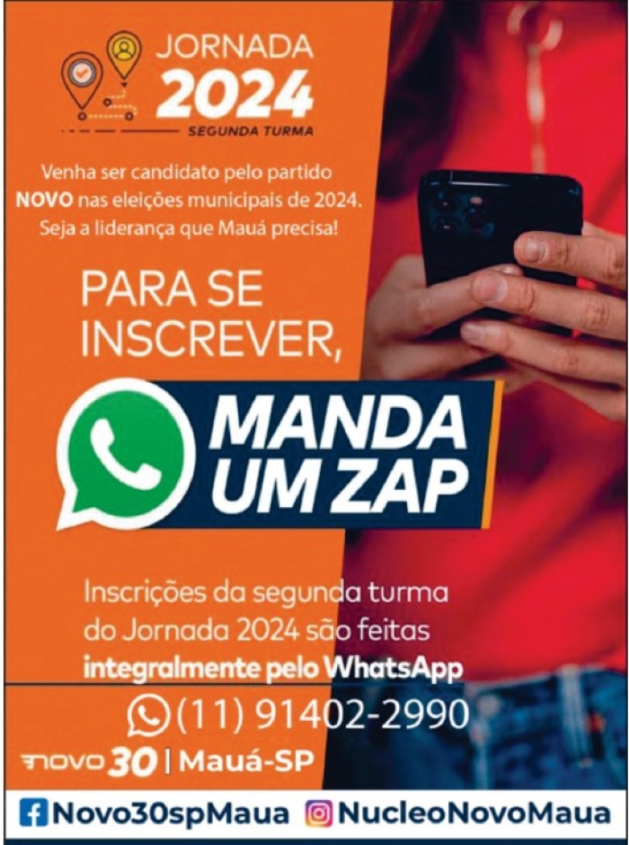 Filie-se ao Partido NOVO em Mauá