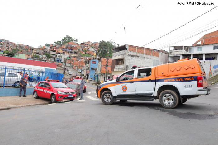 Mauá realiza Simulado de Risco Geológico no Jardim Zaíra