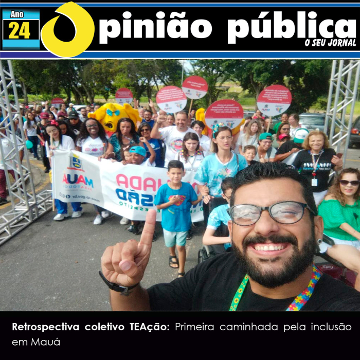 Retrospectiva coletivo TEAção: Primeira caminhada pela inclusão em Mauá