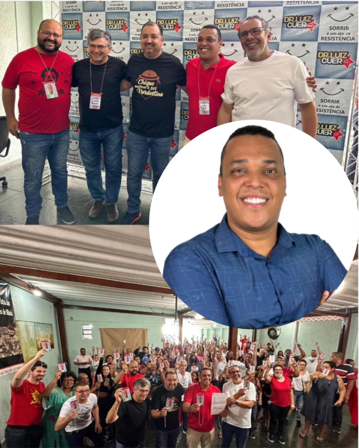 Em plenária, Luiz Cuer é confirmado como pré-candidato a vereador em Mauá