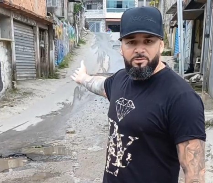 Zé Carlos Nova Era pede obra urgente em viela no Jd. Luzitano