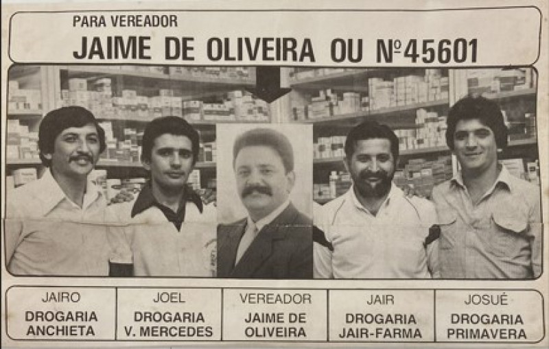 A família de Jair da Farmácia também entrou para o mesmo ramo na cidade