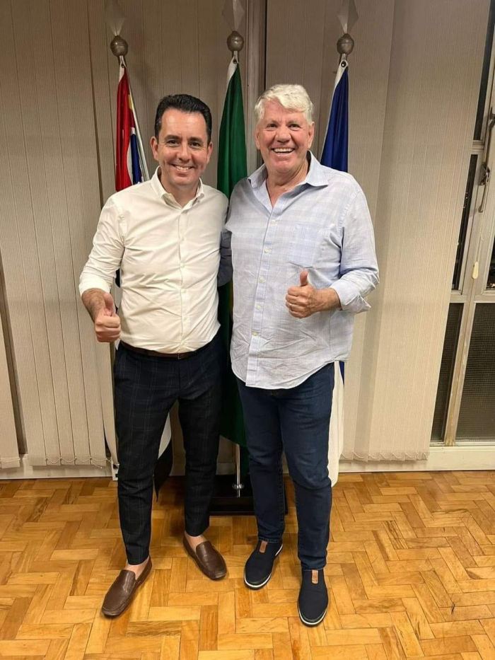 Prefeito de Santo André, Paulo Serra lança Zé Lourencini como pré-candidato a prefeito de Mauá