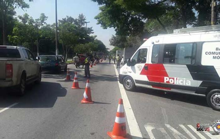 Polícia Militar realiza Operação Força Regional ABC