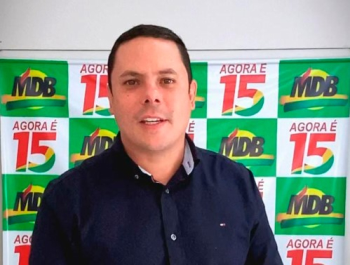 Vereador Renan Pessoa agradece a recepção em seu novo partido, o MDB
