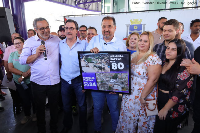 Marcelo Oliveira entrega reforma do Terminal Rodoviário do Jardim Itapeva