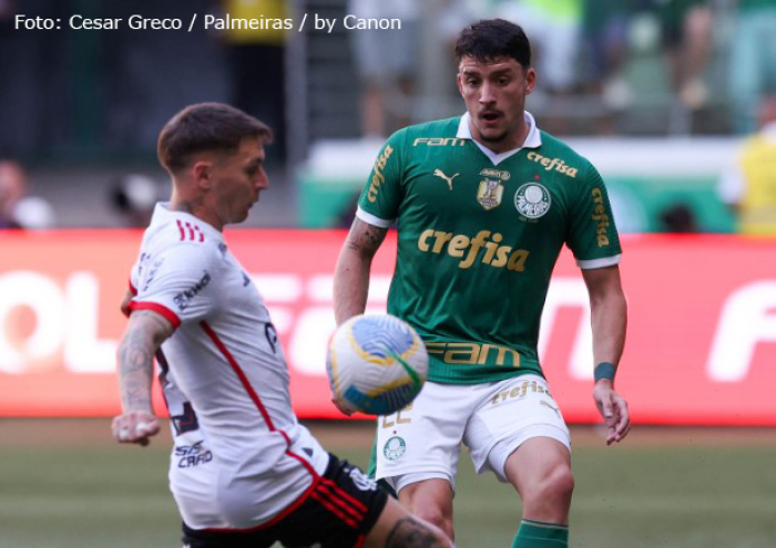 Palmeiras e Flamengo empatam no Allianz Parque pelo Campeonato Brasileiro