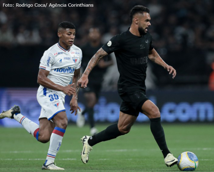 Corinthians e Fortaleza empatam sem gols pelo Campeonato Brasileiro