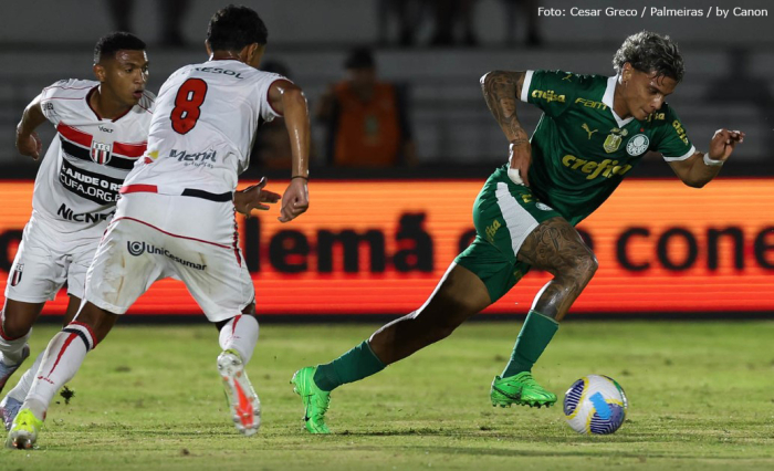 Palmeiras empata com o Botafogo-SP e garante vaga nas oitavas da Copa do Brasil