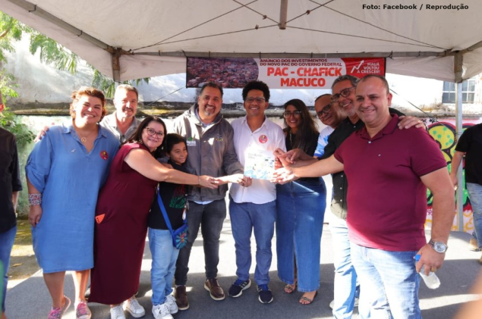 Prefeito Marcelo Oliveira anuncia investimentos do PAC na região do Chafick/Macuco