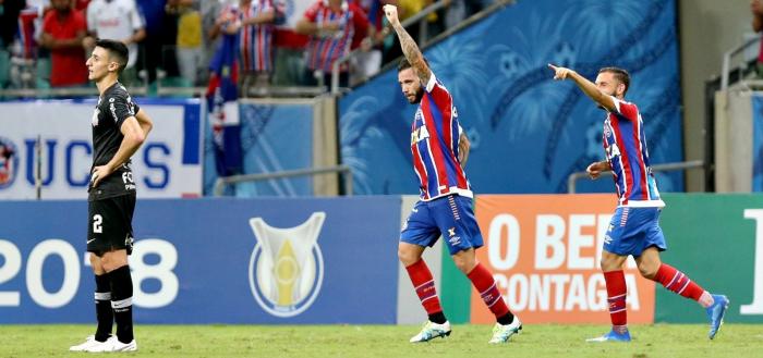 Bahia vence Corinthians por 1 a 0 e aumenta pressão sobre Osmar Loss