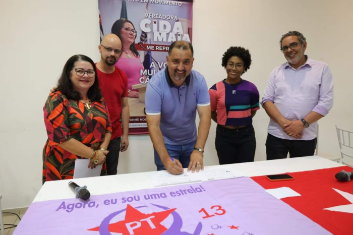 Cida Maia demonstra força política e realiza dezenas de novas filiações ao PT
