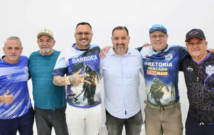 Pré-candidato a vereador Ivan Stella se reúne com prefeito e equipe do Barroca e apresenta ideias para o esporte na cidade