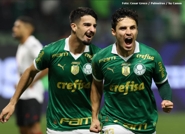 Palmeiras vence Atlético-GO e fica próximo da liderança do Campeonato Brasileiro