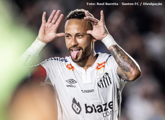 Com boa atuação de Neymar, Santos vence o Água Santa pelo Campeonato Paulista