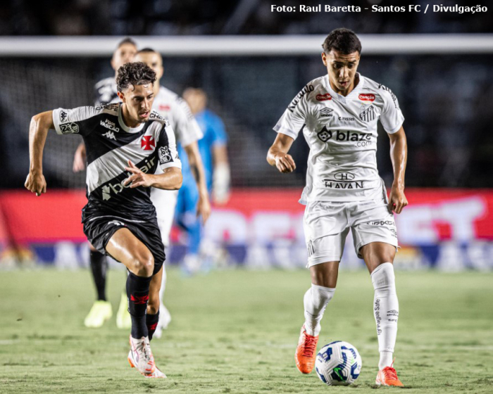 Santos perde de virada para o Vasco na estreia do Campeonato Brasileiro