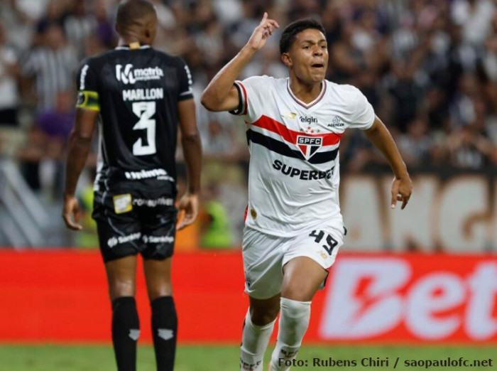 São Paulo empata fora de casa com o Ceará pelo Campeonato Brasileiro