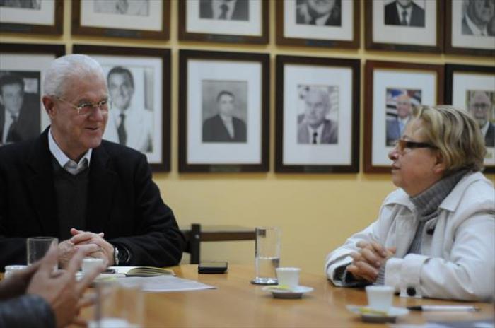 Reunião entre prefeita Alaíde Damo e Estado pauta apoio a área da Saúde