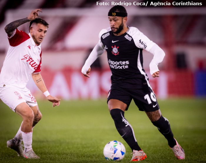 Corinthians perde para o Huracán e é eliminado da Copa Sul-Americana