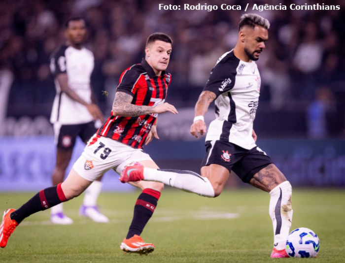 Corinthians empata sem gols com o Vitória pelo Campeonato Brasileiro