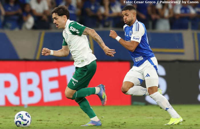 Palmeiras perde para o Cruzeiro no Mineirão pelo Campeonato Brasileiro