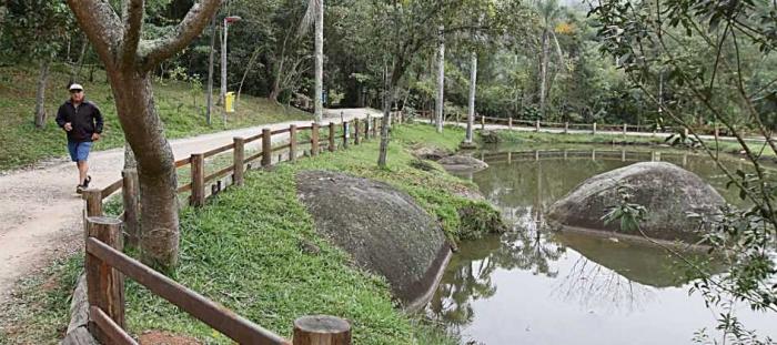 Parque da Gruta de Santa Luzia é opção de lazer e calmaria em Mauá