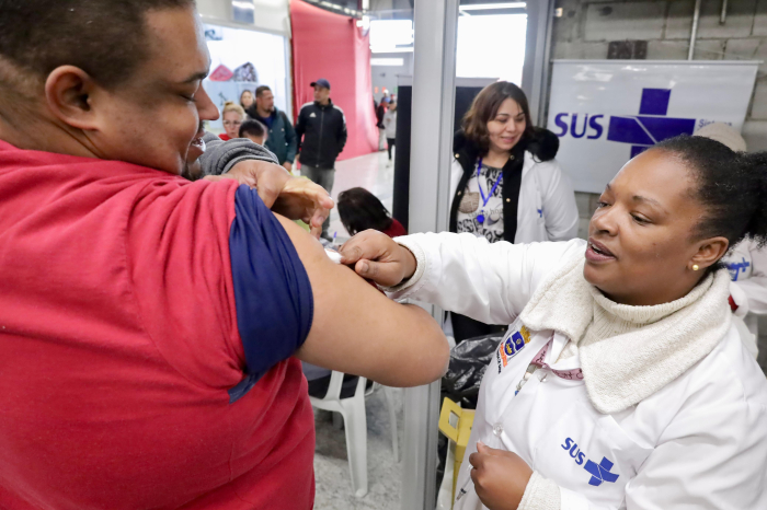 Mauá seguirá aplicando vacinas contra a gripe na Nova Estação até esta quarta-feira