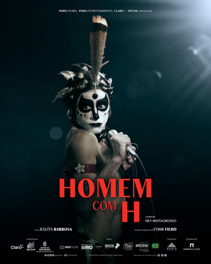 Cinebiografia de Ney Matogrosso, “Homem com H” entra para o catálogo da Netflix