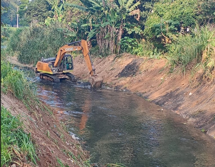 Mauá inicia limpeza do Rio Tamanduateí entre o Parque Boa Esperança e o Jardim Miranda