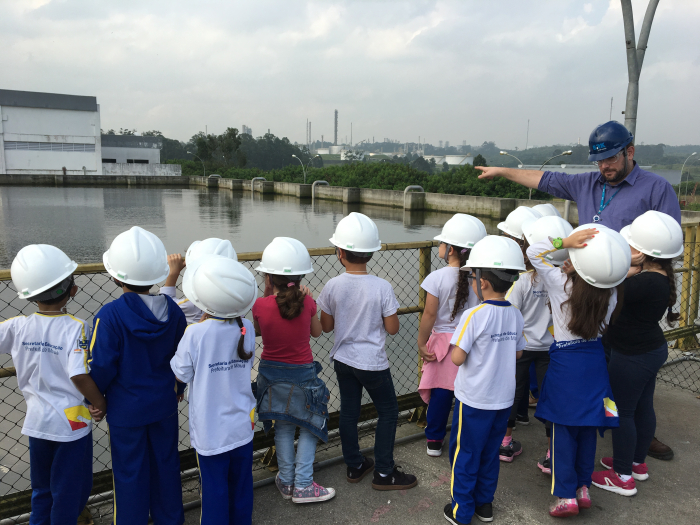 BRK promove visitas na Estação de Tratamento de Esgoto de Mauá