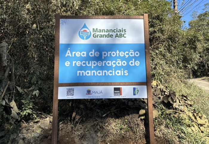 Sinalização visual das áreas de mananciais avança no Grande ABC