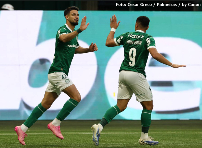 Palmeiras vence o Ceará de virada pelo Campeonato Brasileiro