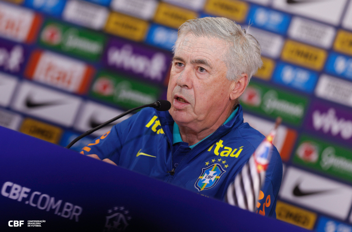 Com novidades na pré-lista, Ancelotti convoca seleção brasileira para Eliminatórias na próxima segunda