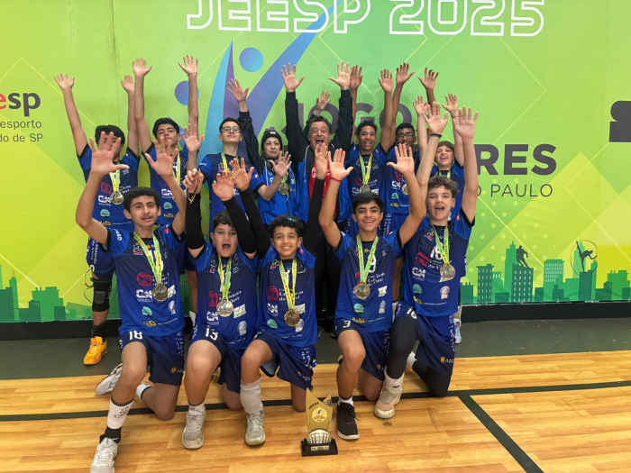 Vôlei Mauá é supercampeão da etapa estadual dos Jogos Escolares