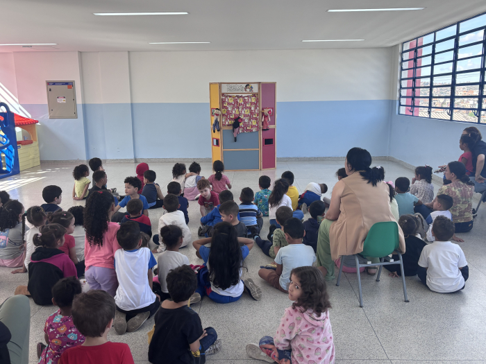 BRK retoma projeto com Teatro de Fantoches para levar informações sobre saneamento para as escolas em Mauá