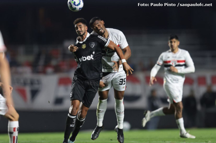 São Paulo vence o Botafogo no Morumbis pelo Campeonato Brasileiro