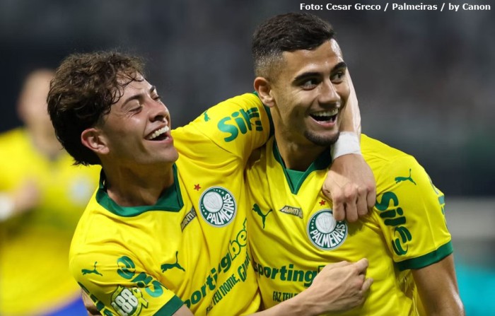 Palmeiras goleia o Fortaleza pelo Campeonato Brasileiro