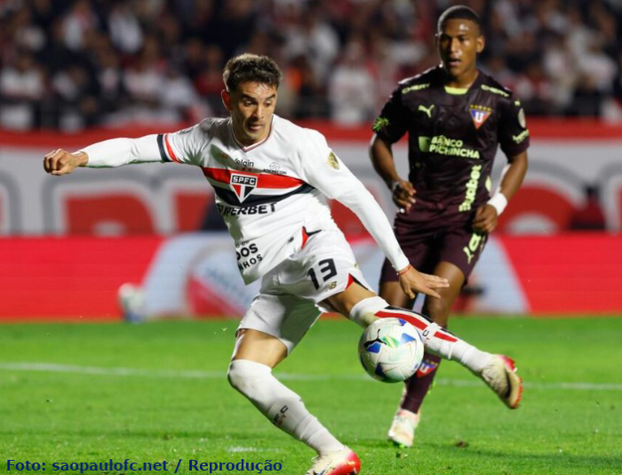 São Paulo perde para a LDU e é eliminado na Copa Libertadores