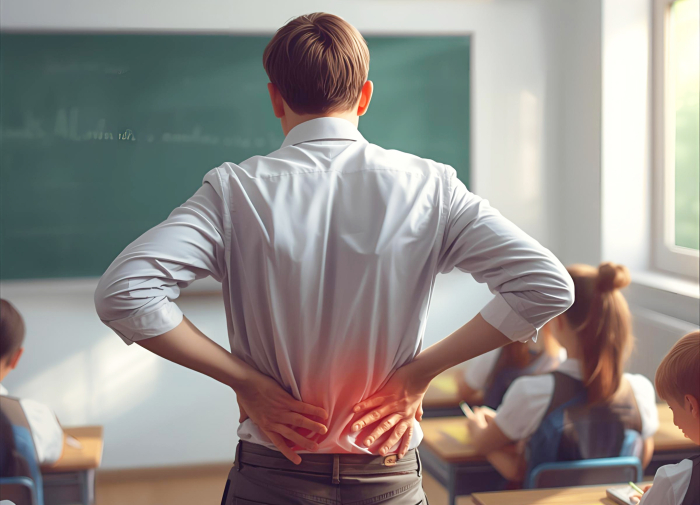 Dores musculoesqueléticas atingem os professores e exigem prevenção, alerta especialista