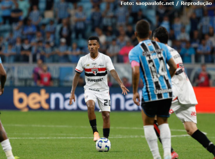 São Paulo perde para o Grêmio fora de casa pelo Campeonato Brasileiro