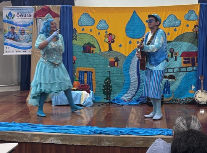 BRK leva educação e sustentabilidade às escolas com espetáculo teatral