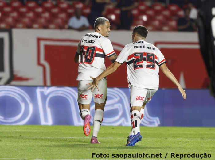 São Paulo vence o Bahia pelo Campeonato Brasileiro