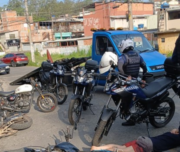 GCM de Mauá recupera motos roubadas no Jardim Itapeva