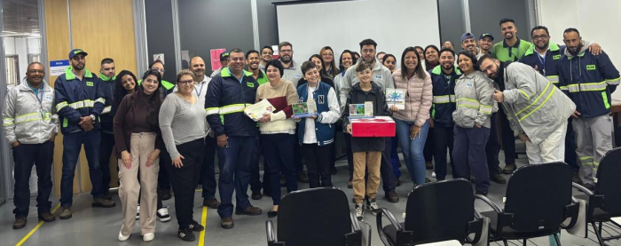 BRK realiza premiação do concurso interno de desenhos “Um Mundo Mais Colorido”