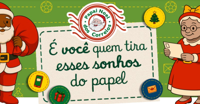 “Papai Noel dos Correios” - Começou a maior ação de solidariedade natalina do país